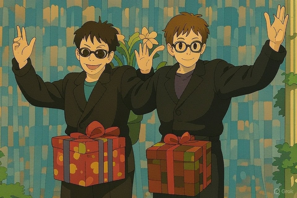 ghibli recreation of dick in a box