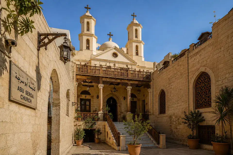 Abu Serga Church on a private Old Cairo cultural tour