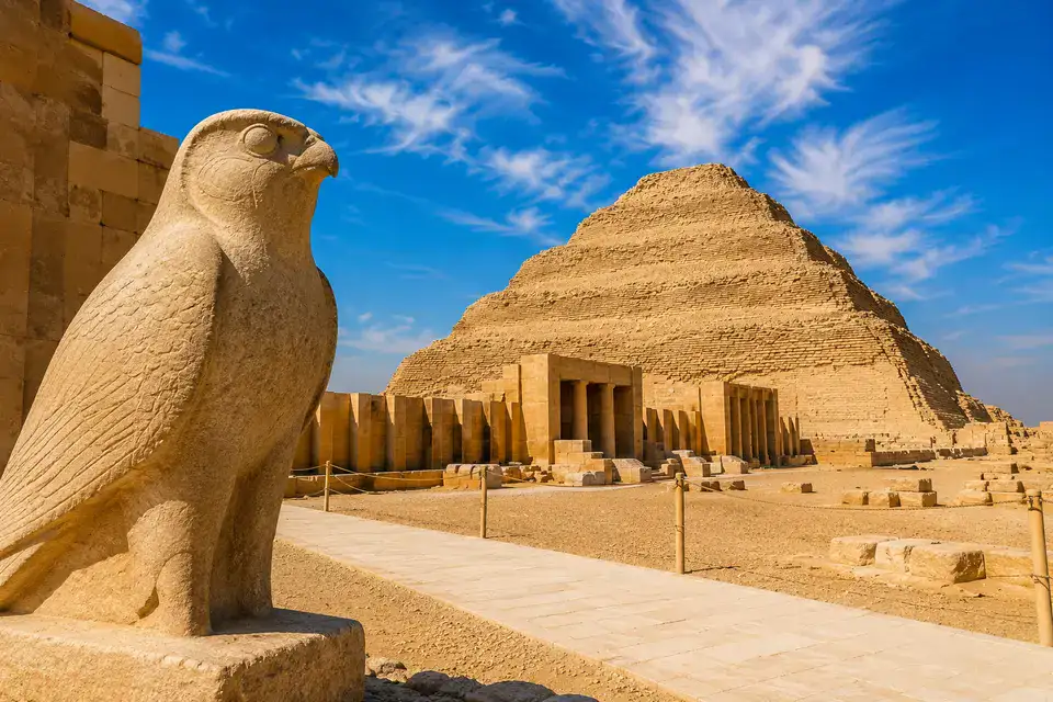 Step Pyramid of Djoser on a private Saqqara tour