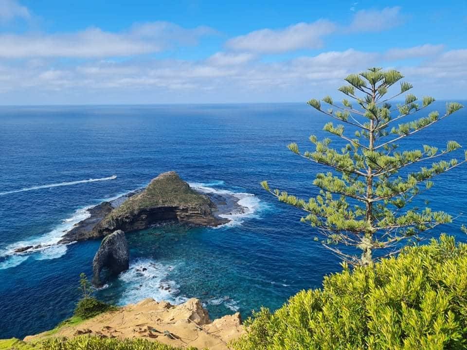 Elephant rock Norfolk island