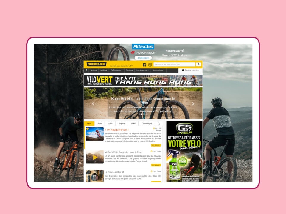 pub velovert.com cobranding alltricks et hutchinson