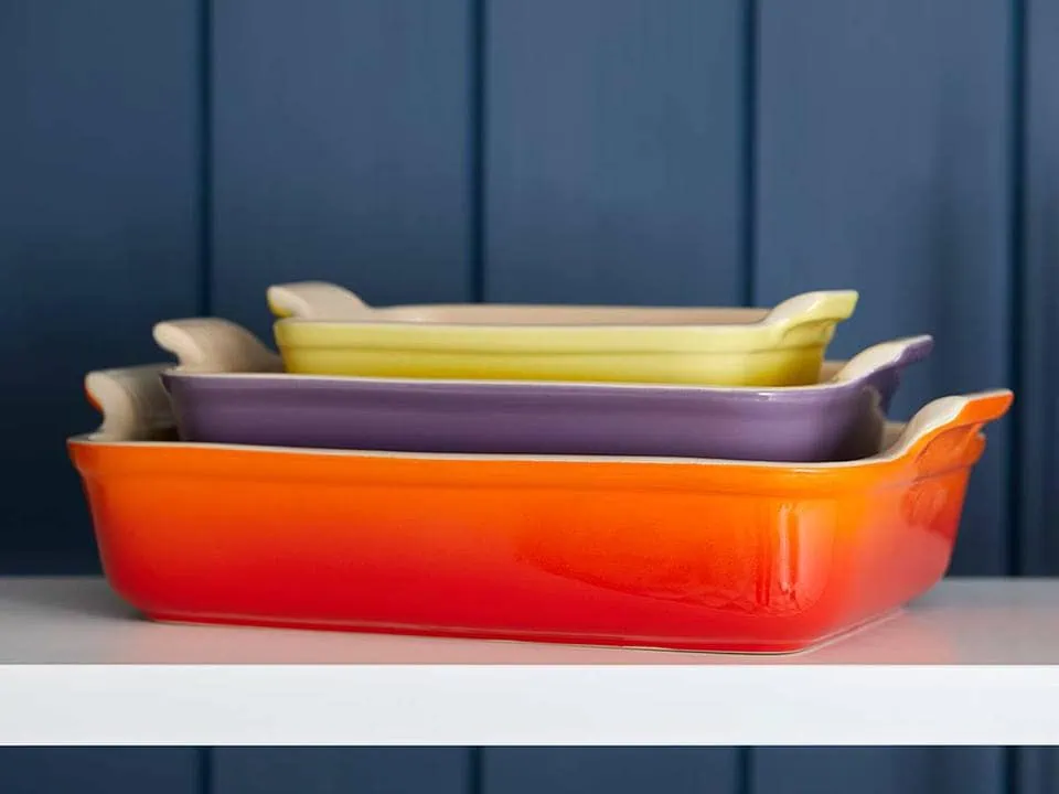 Le Creuset stoneware heritage rectangular oven dish in The Top 5 Lifestyle Gifts for Christmas