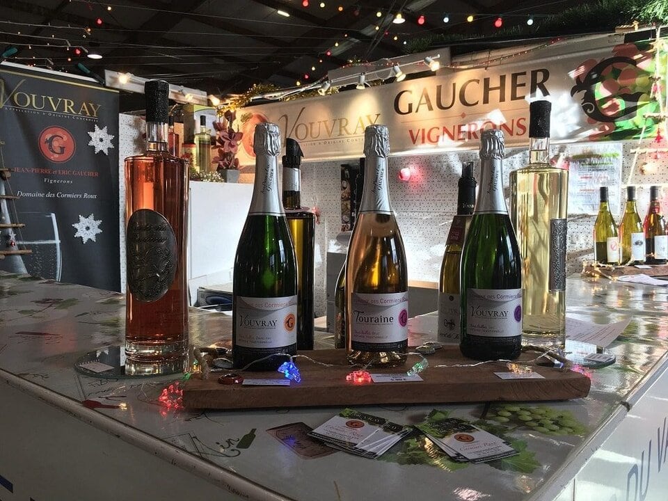 bouteilles vins de vouvray