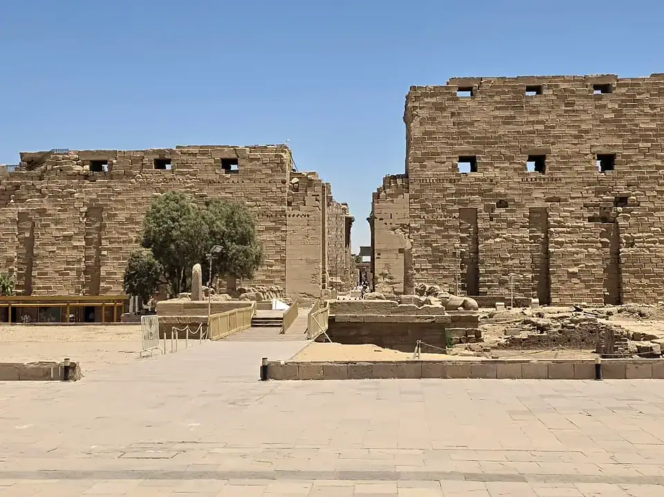 Temples and sacred precincts within Karnak Temple in Luxor