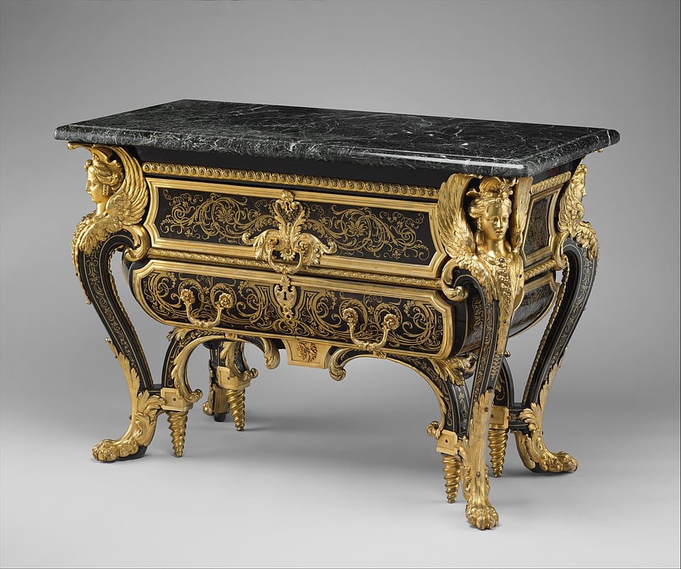 Comoda em marchetaria de Charles_Boulle