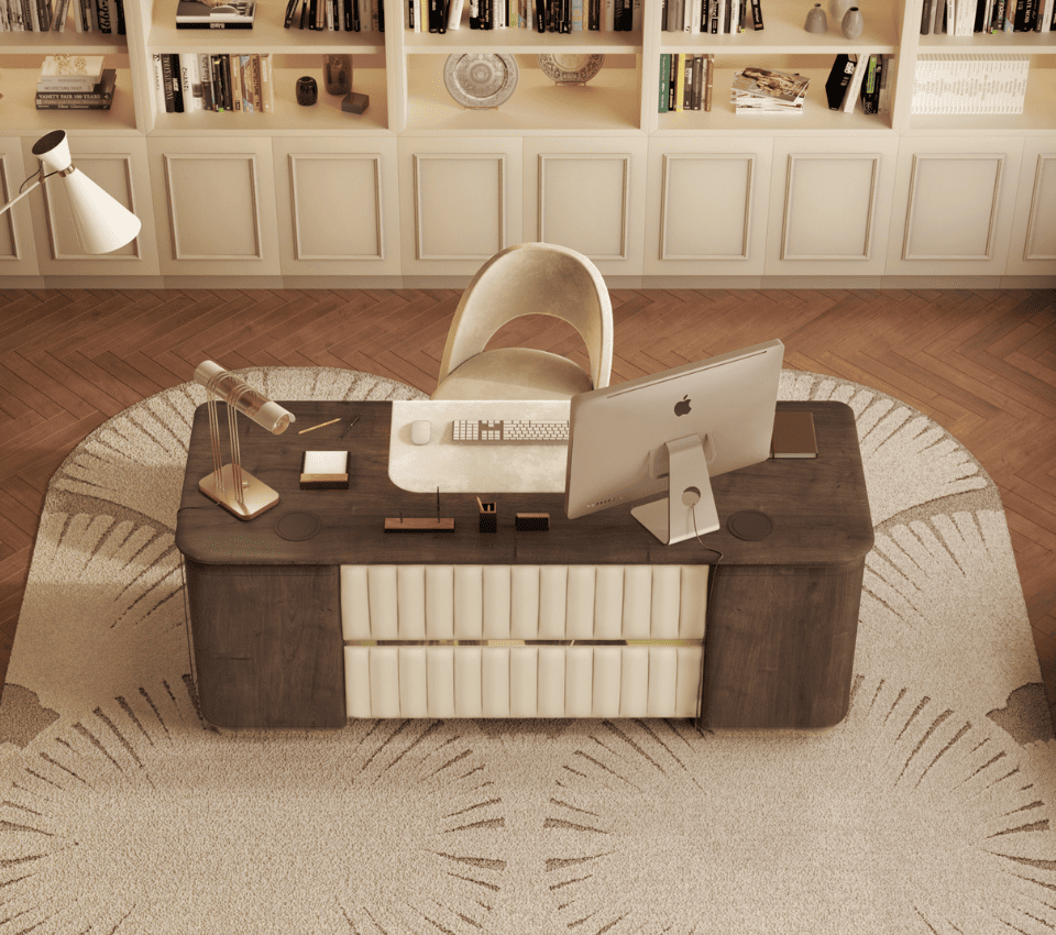 Arne-desk Arne-desk luxury home office The Luxury Home Office Of Your Dreams Is Here And We’re Touring It! Arne desk