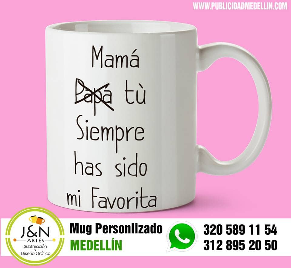 Pocillo marcado dia de madres