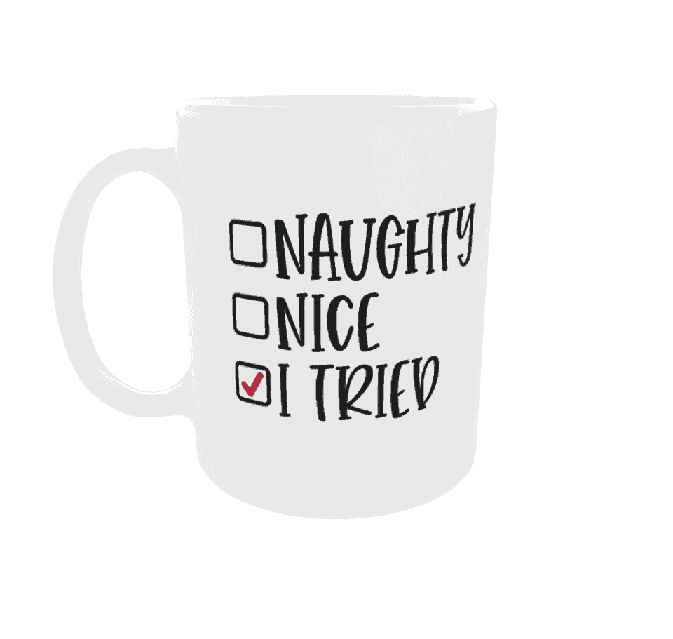 Koffie mug met tekst 