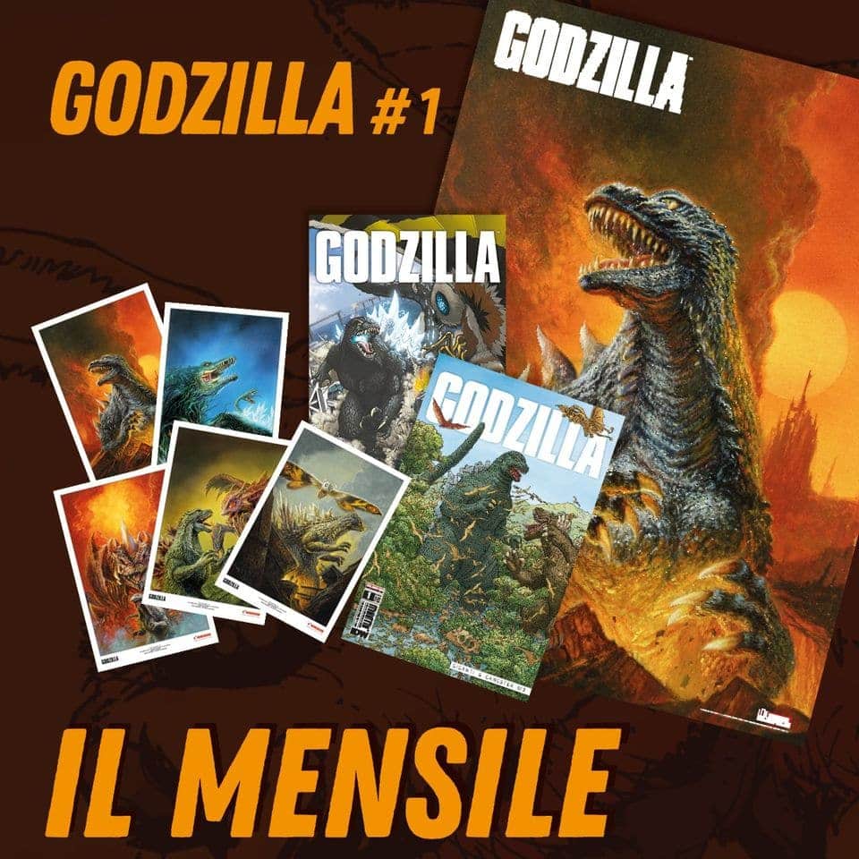 godzilla mensile 1 monster pack