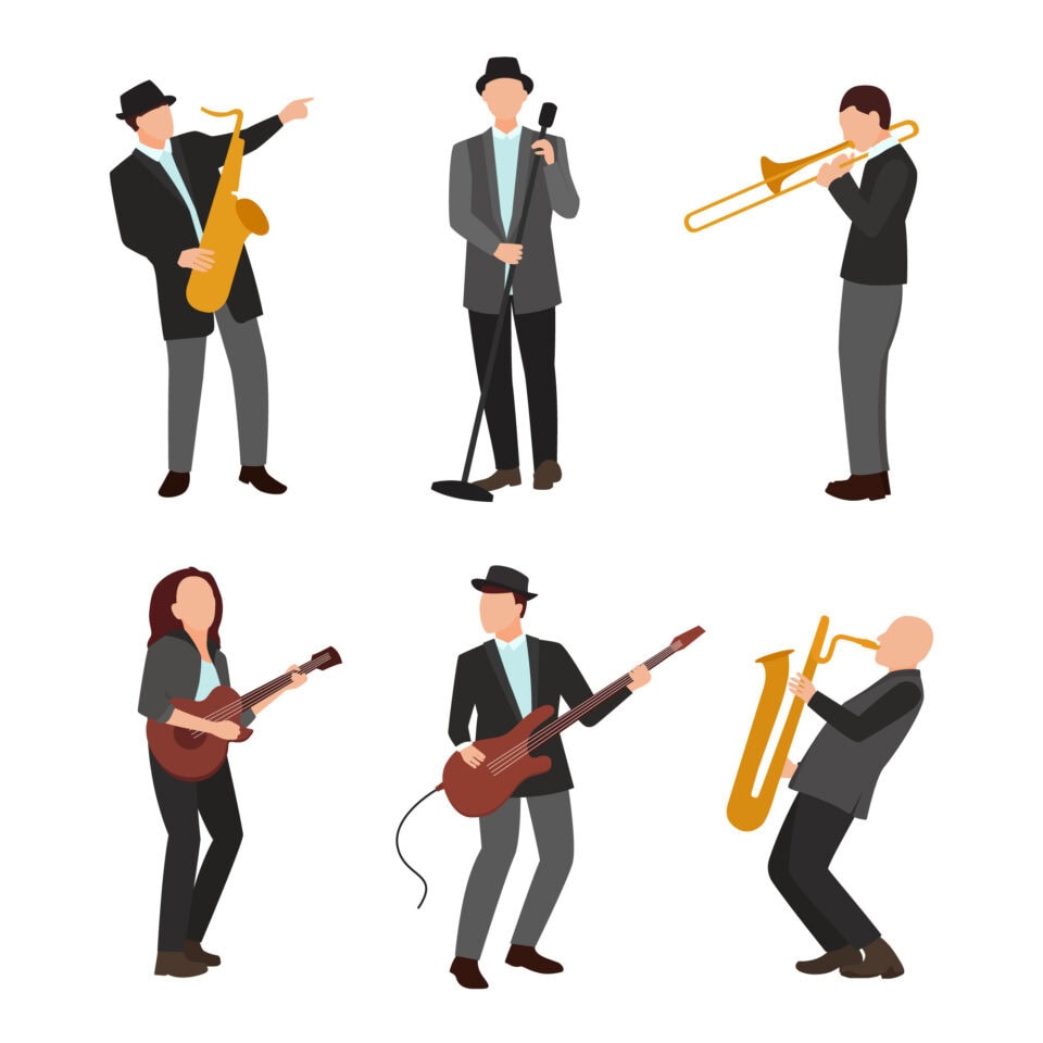 バンド演奏のイメージ