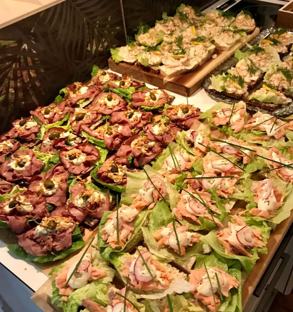 Matresan del 2. Tre Sorter Smörrebröd