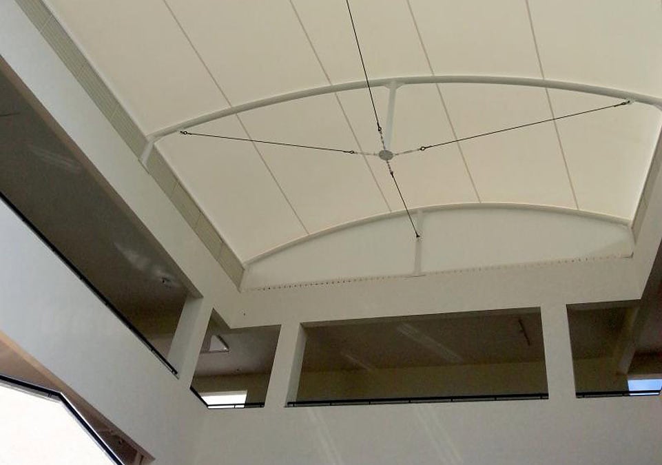 kanopi membrane, puncak, arsitektur modern