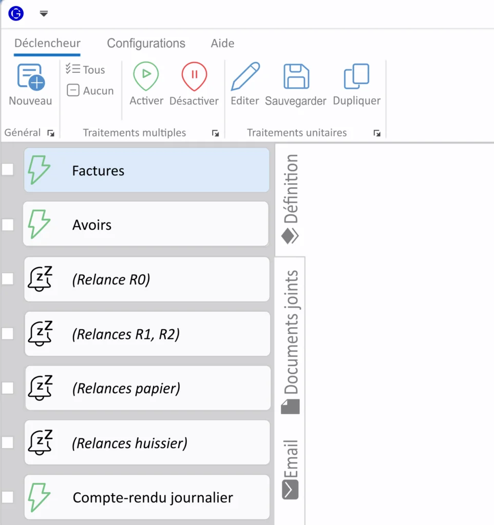 interface guyd envoie