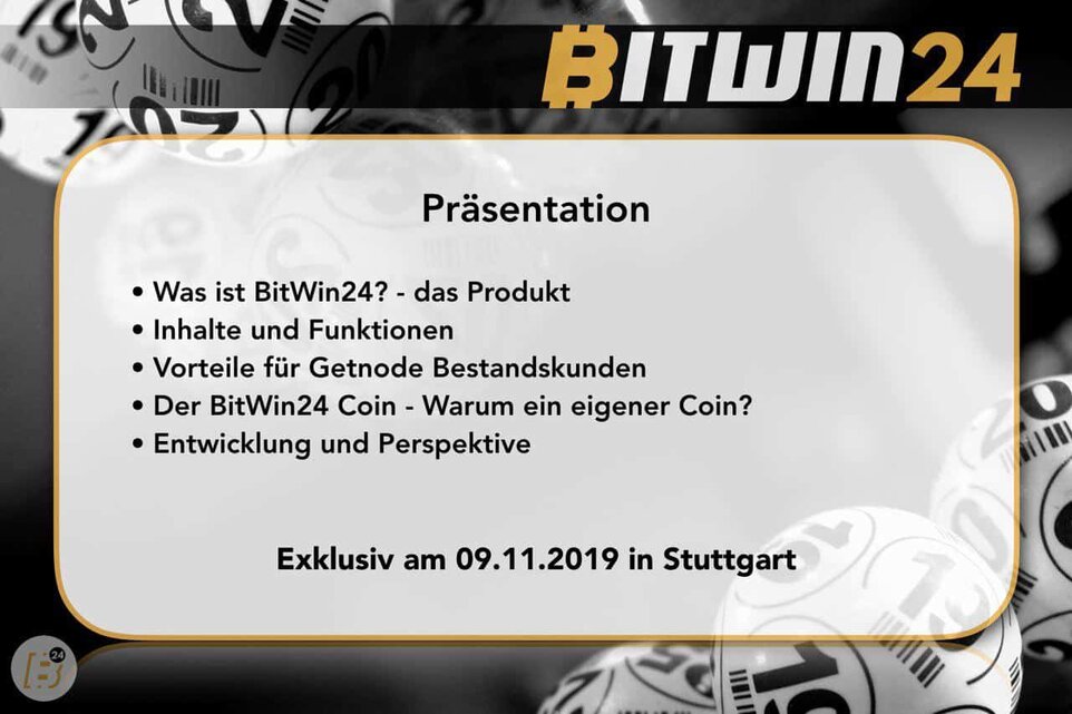 Bitwin24 – die Blockchain-Lotterie Bitwin24 – die Blockchain-Lotterie