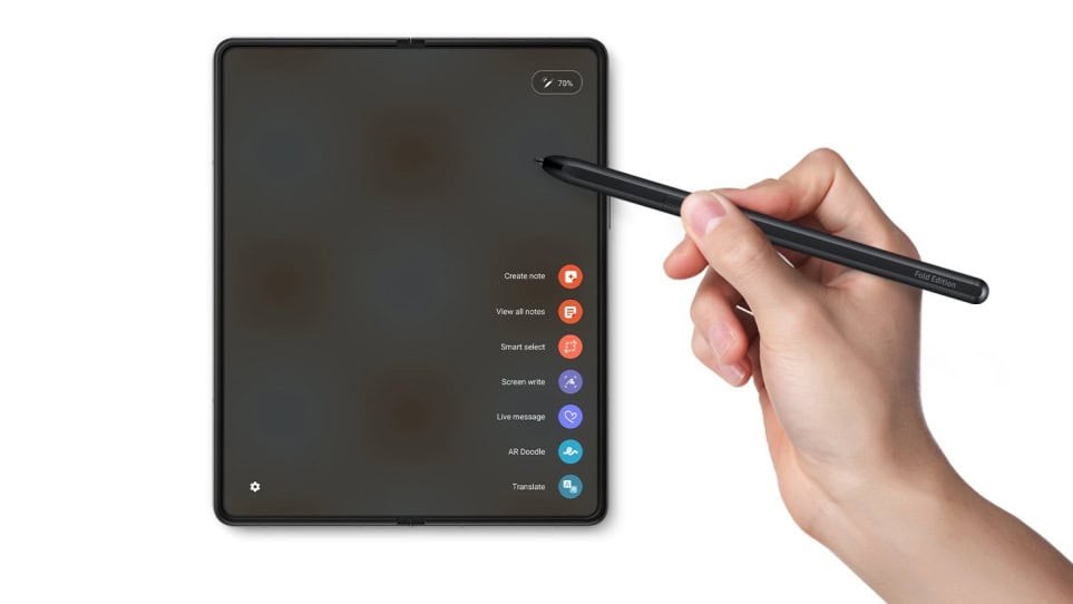 Разница между Samsung Galaxy Z Fold 3 и Galaxy Fold: насколько далеко продвинулись складные устройства Samsung? 2 Стилус Galaxy S Pen Fold Edition