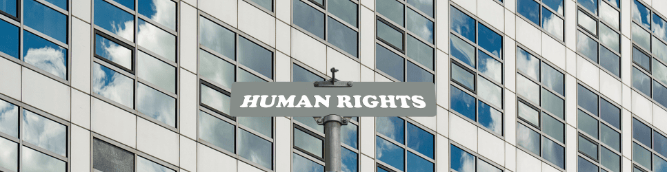 Human Rights Signs and Large Commercial Property
