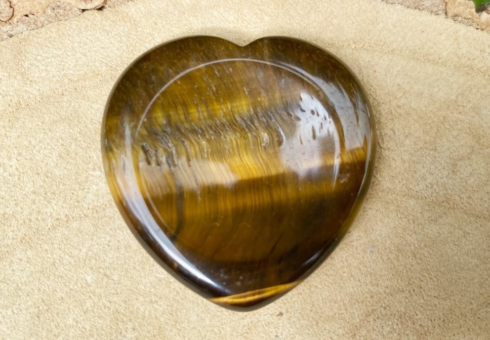 Spiral Crystals UK - Tigers Eye Smoothstone