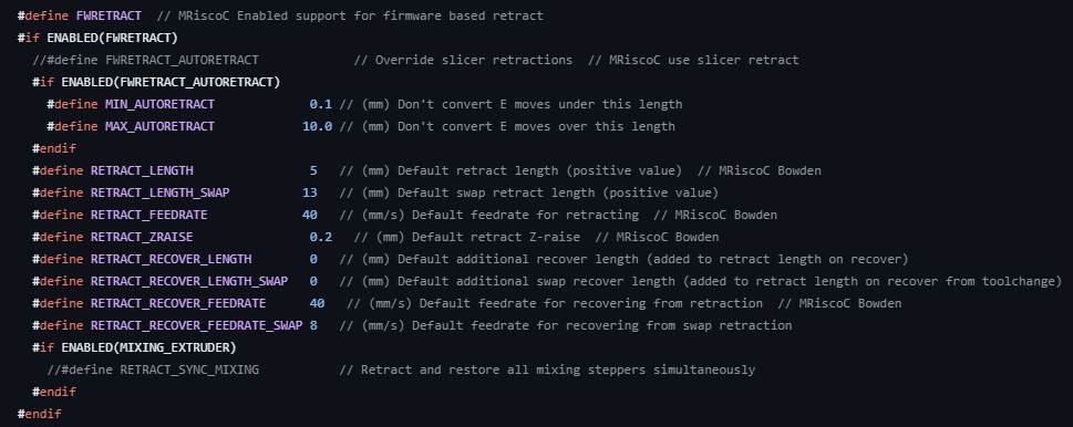 professional firmware fwretract