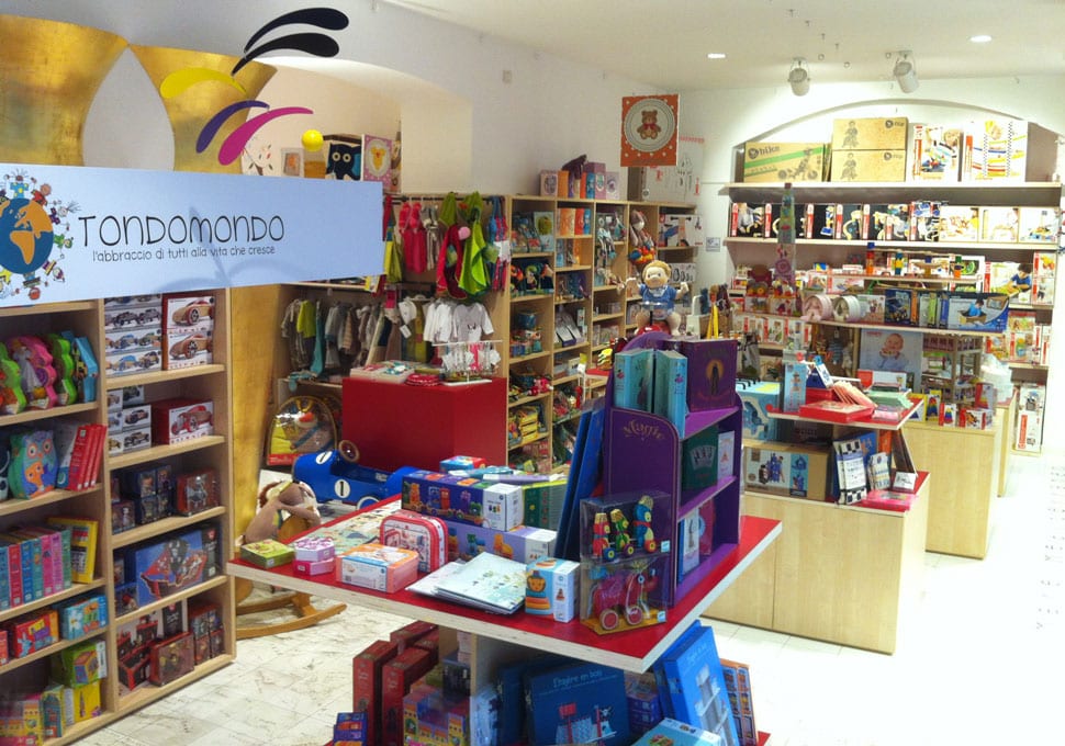 negozio tondomondo - giocattoli accessori abbigliamento cosmesi libri e cibo bio