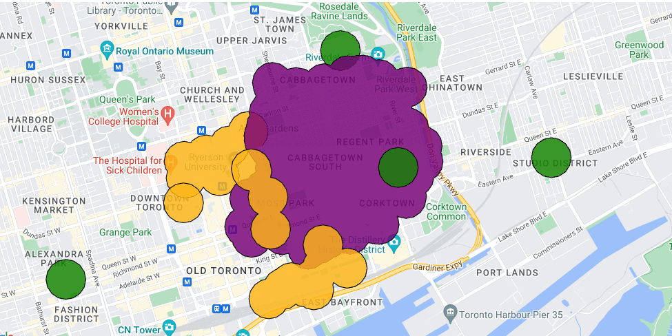 Major power outage in Toronto’s downtown core caused by crane on a barge, Hydro One
