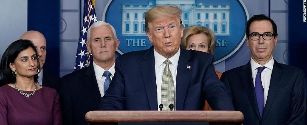 Trump administration lays out new health, economic steps to combat virus Trump administration lays out new health, economic steps to combat virus