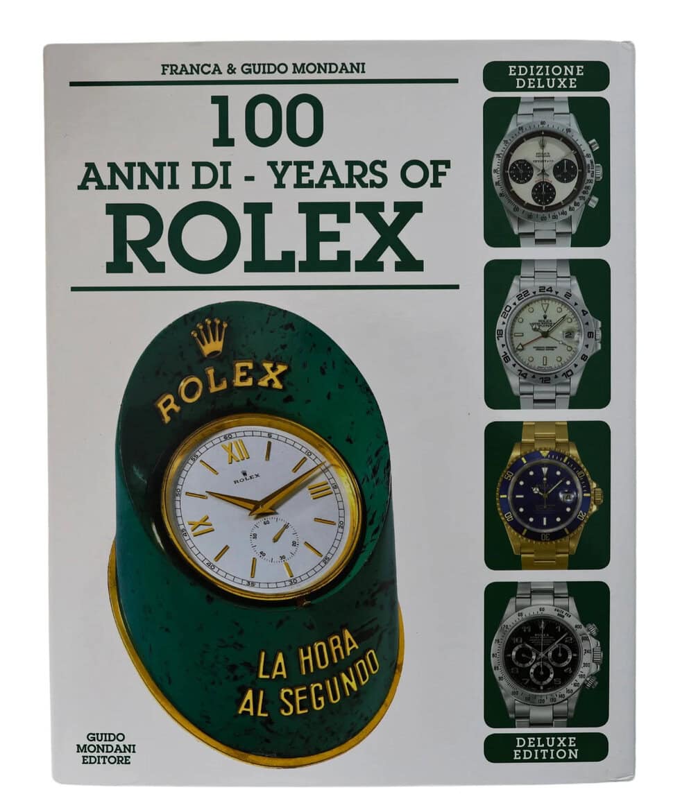 Lot #HB31-012 – Rare Limited Edition Rolex 100 years of Rolex Mondani Book Rolex Rolex