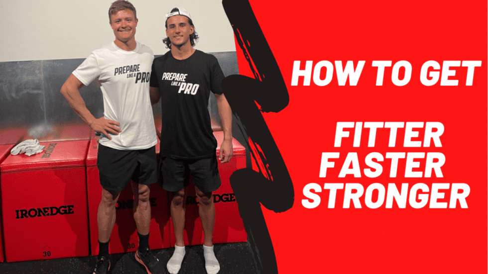 Image of Jack McLean and Nick Daicos, two fitness experts.