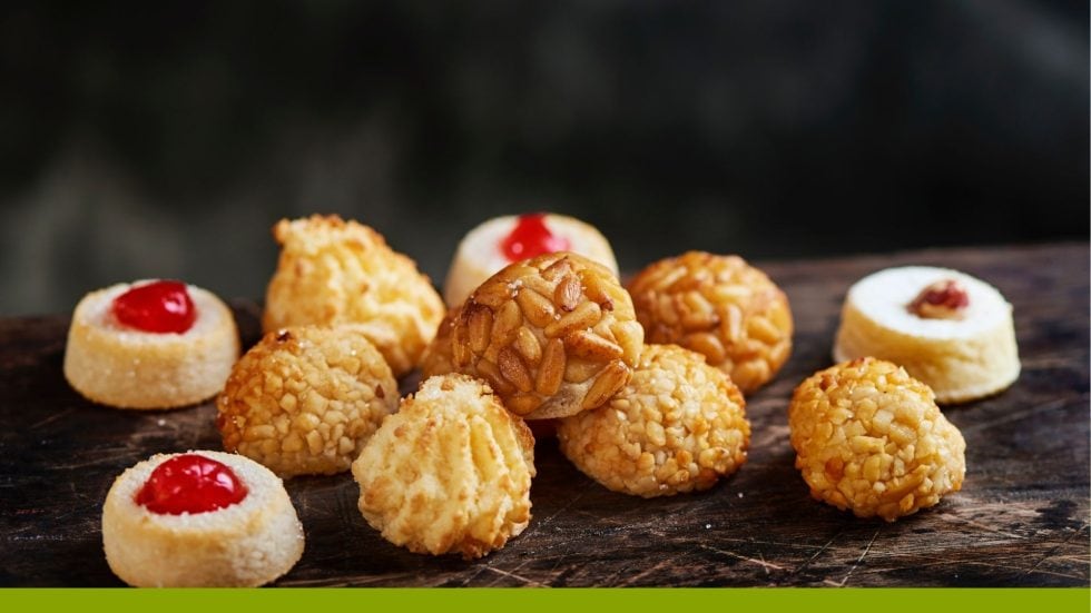 Panellets, spécialité de la gastronomie catalane