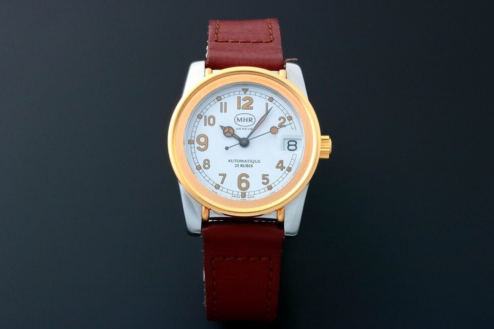 Lot #3189A – Rare Men’s Mahara MHR Date Watch MHR MHR