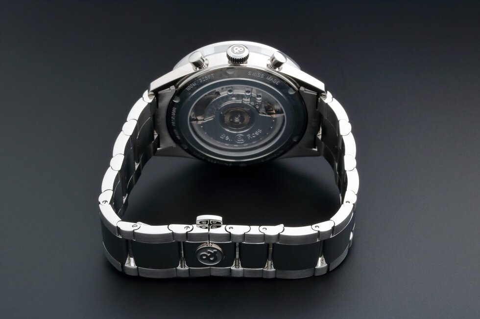 Lot #3177 – Bell & Ross Chronograph Watch BRV126-BL-BE/SST Bell & Ross Bell & Ross