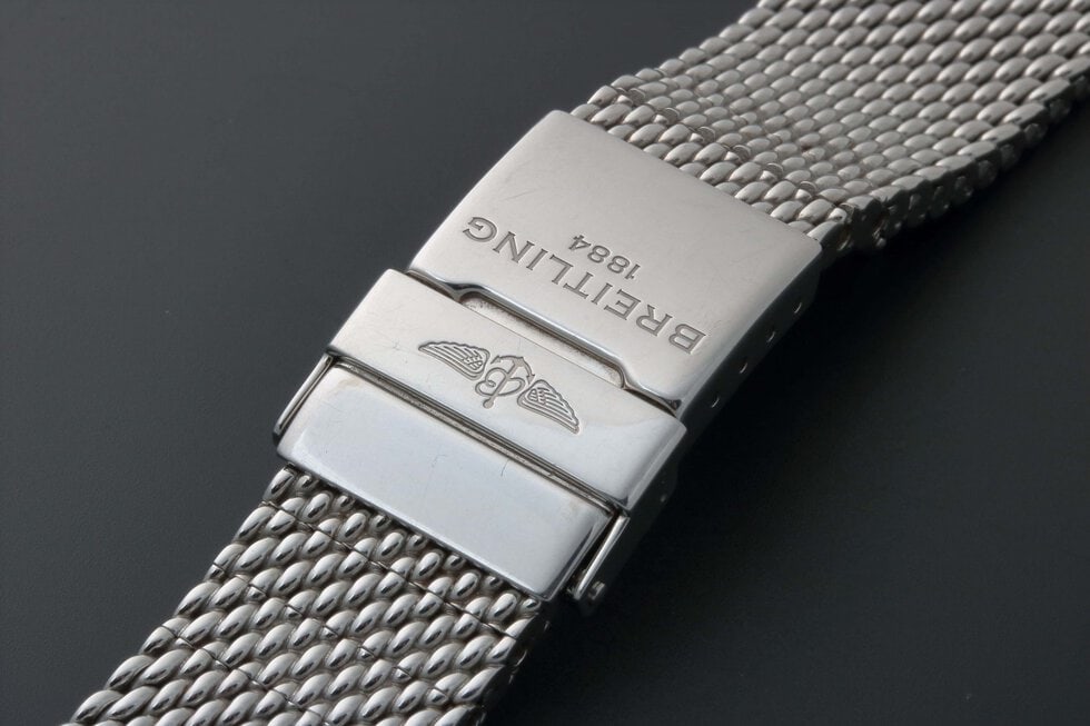 Lot #3203F Breitling Watch Mesh Bracelet 22MM 154A Watch Bracelets 22mm