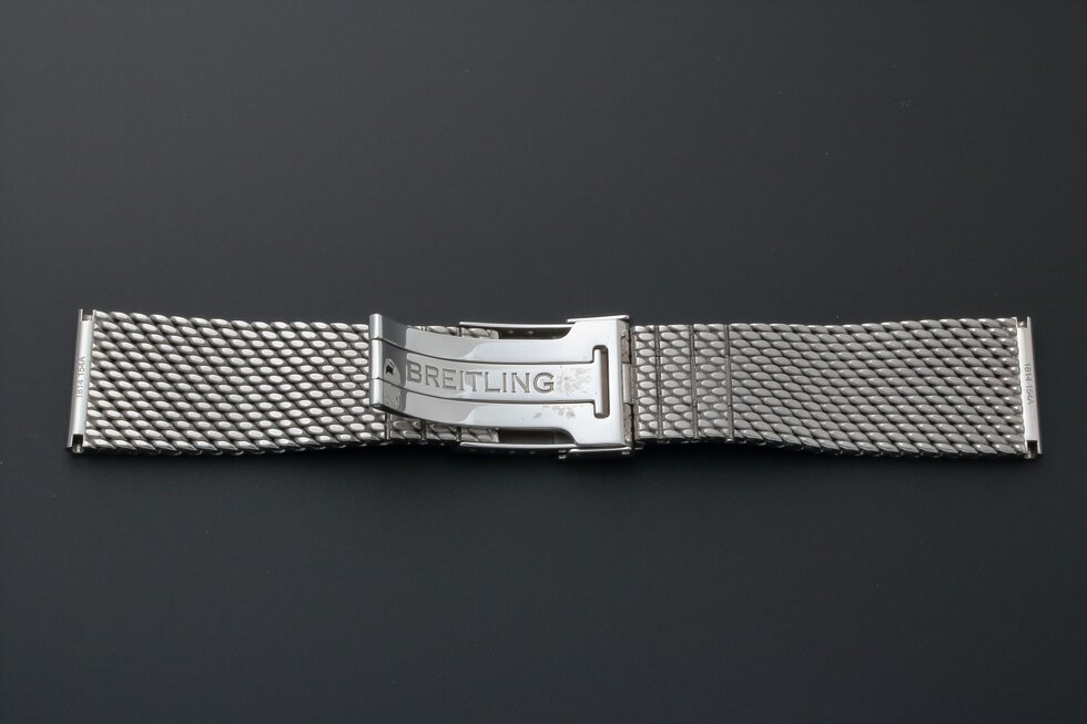 Lot #3203F Breitling Watch Mesh Bracelet 22MM 154A Watch Bracelets 22mm
