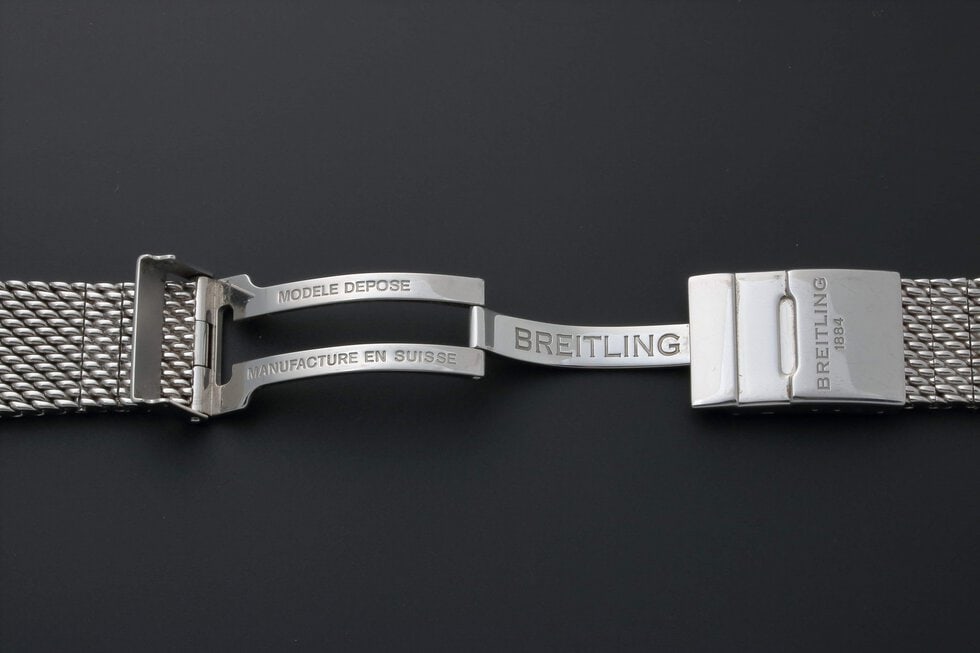 Lot #3203F Breitling Watch Mesh Bracelet 22MM 154A Watch Bracelets 22mm