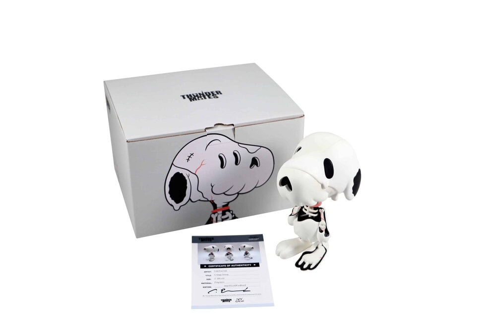 Lot #6096 – Cote Escriva Creepy Snoop Figure x ThunderMates Art Toys Cote Escriva