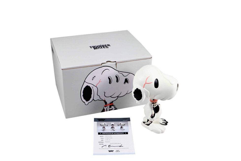 Lot #6096 – Cote Escriva Creepy Snoop Figure x ThunderMates Art Toys Cote Escriva