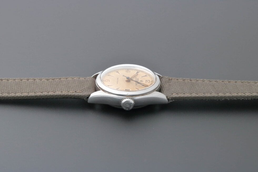 Lot #8923 – Vintage Rolex 6066 Oysterdate Precision Watch 6066 Rolex 6066