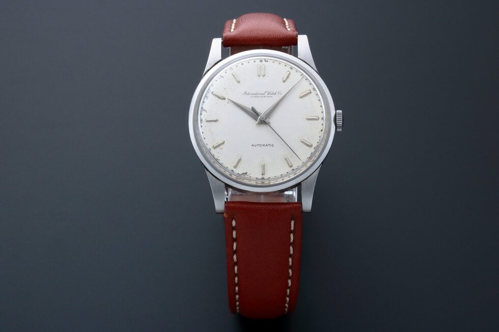 Lot #7960 – Rare IWC Platinum Watch Cal 863 Vintage IWC International Watch Co