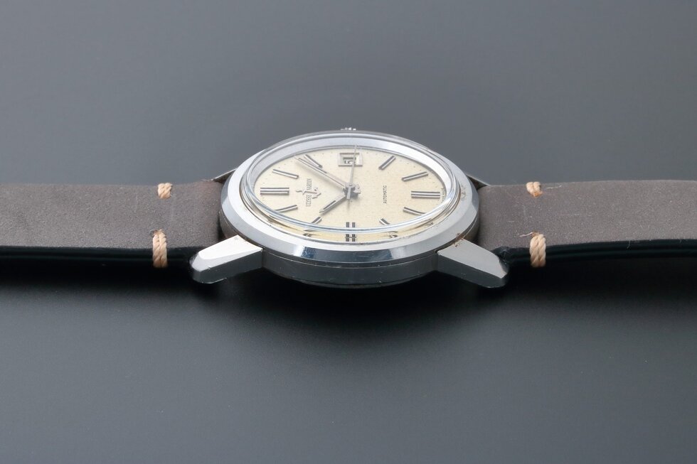 Lot #12400 – Rare Large Ulysse Nardin Center Seconds Date Watch Automatic 10923-2 10923-2 Tokki Project