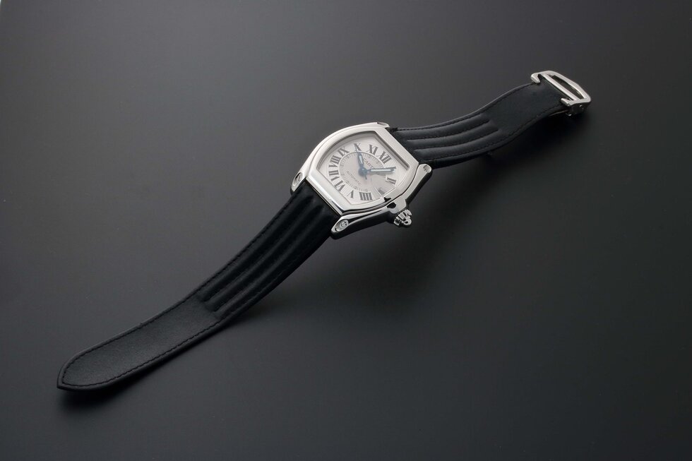 Lot #12414 – Cartier Roadster W62000V3 Date Watch Automatic 2510 Cartier 2510