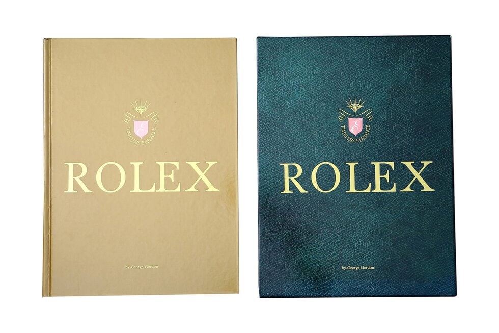 Lot #HB31-030 – Rolex Timeless Elegance Watch George Gordon Book Rolex George Gordon