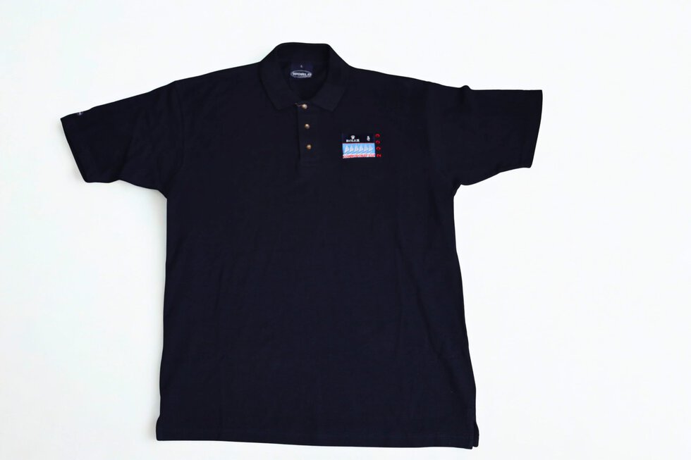 Lot #HB31-021 – Vintage 2000 Rolex Commodores’ Cup Polo Shirt Navy Blue Large Apparel Rolex