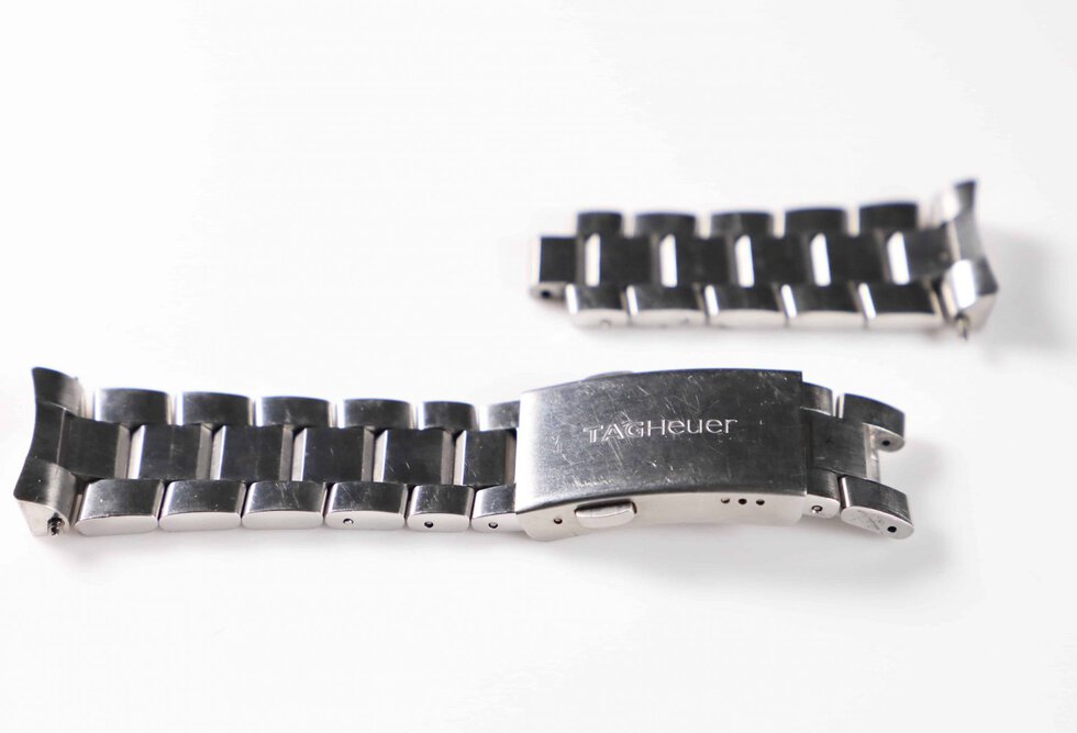 Lot #6359 – Tag Heuer Aquaracer 21MM Watch Bracelet FAA039 3135 Parts Tag Heuer Tag Heuer Aquaracer Band