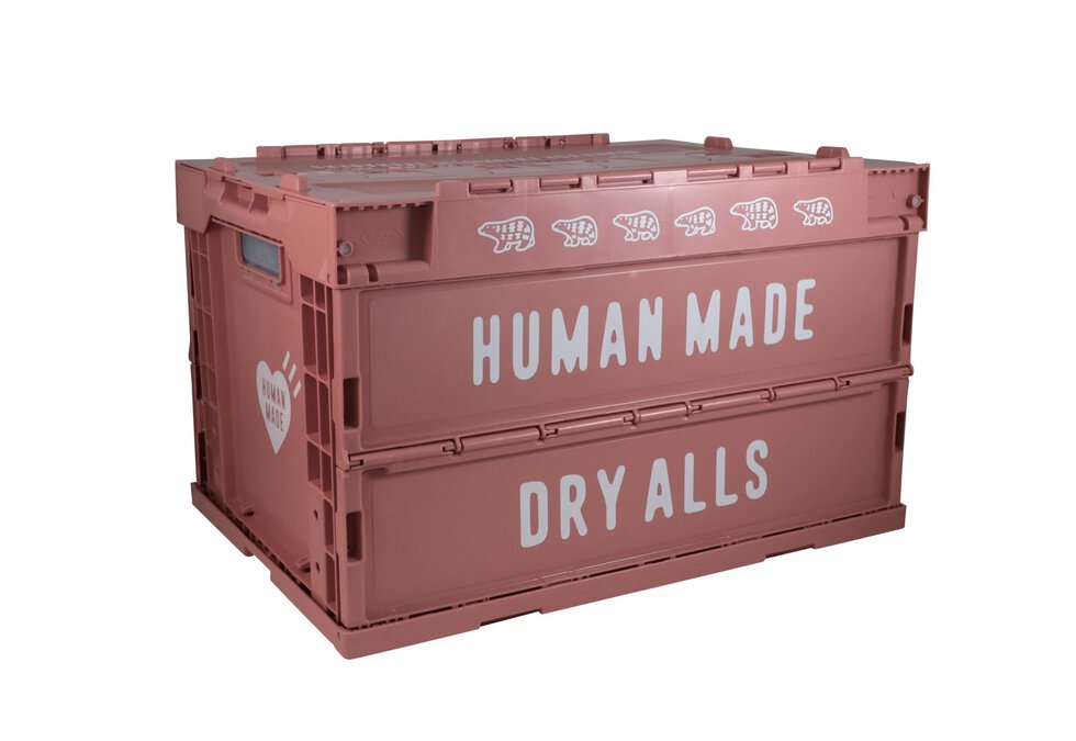 Lot #HB29-012 – Human Made Storage Crate Container 50L Pink Crates Human Made Container