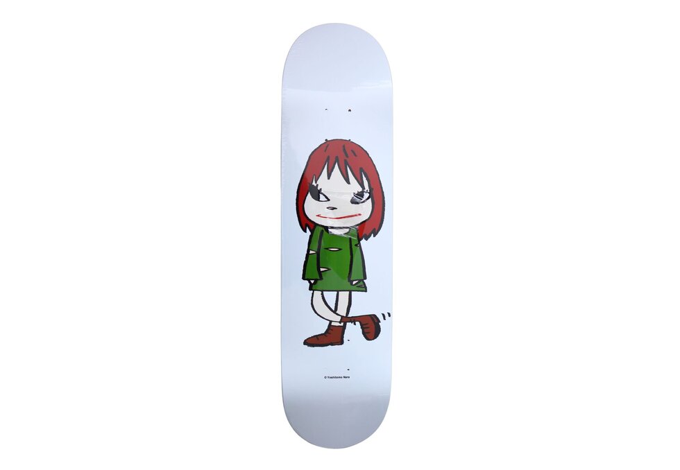 Lot #HB29-042 – Yoshitomo Nara Welcome Girl Skateboard Skate Deck Artist Skateboards Museum of Modern Art