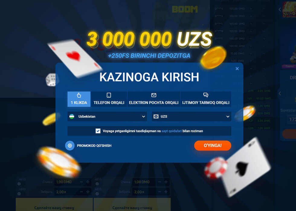 Mostbet Uzbekistan – Ro’yxatdan O’tish