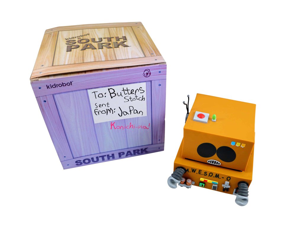 Lot #13787 – South Park Eric Cartman AWESOMO Kidrobot Vinyl Figure Art Toys Kidrobot AWESOMO