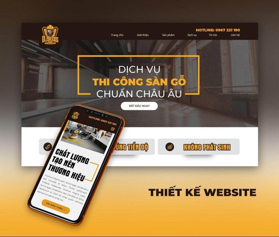 thiết kế logo dbros
