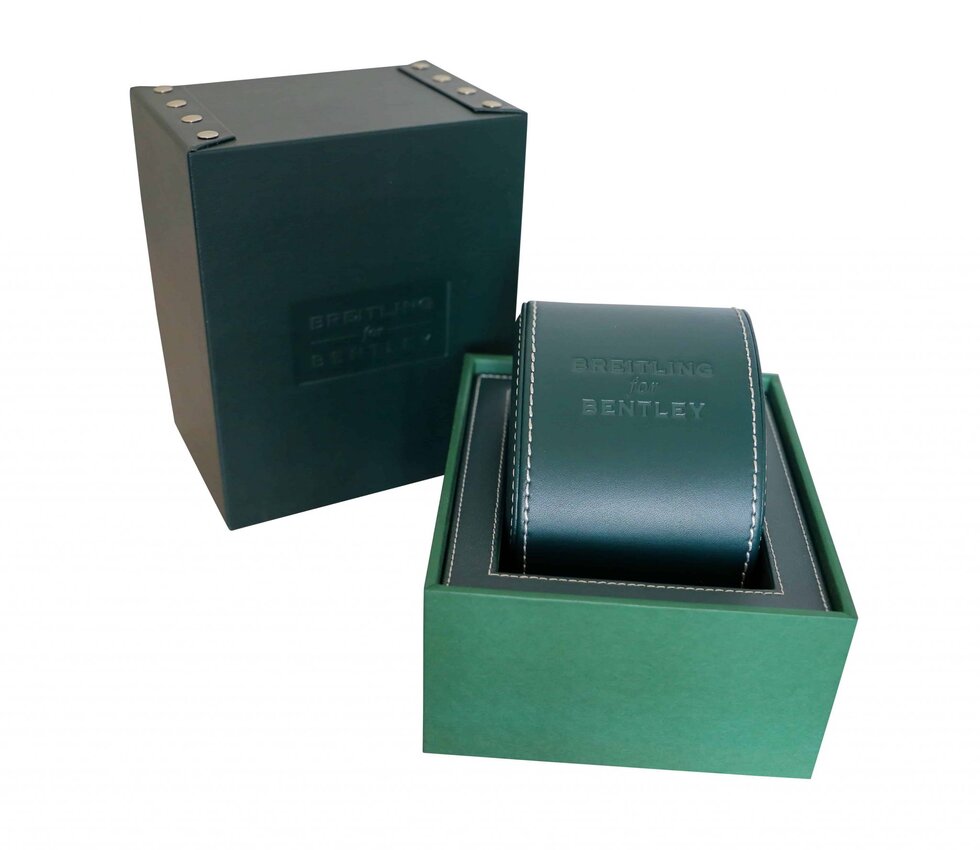 Lot #3402 – Breitling Bentley Watch Box Watch Parts & Accessories Breitling