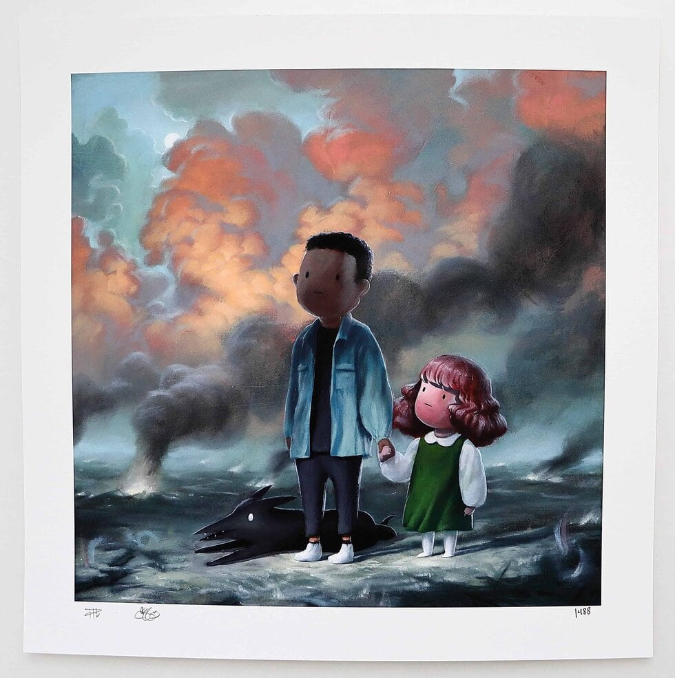 Lot #HB29-073 – Giorgiko Jay Giclee Print Artwork Limited Edition Art Giclee Print