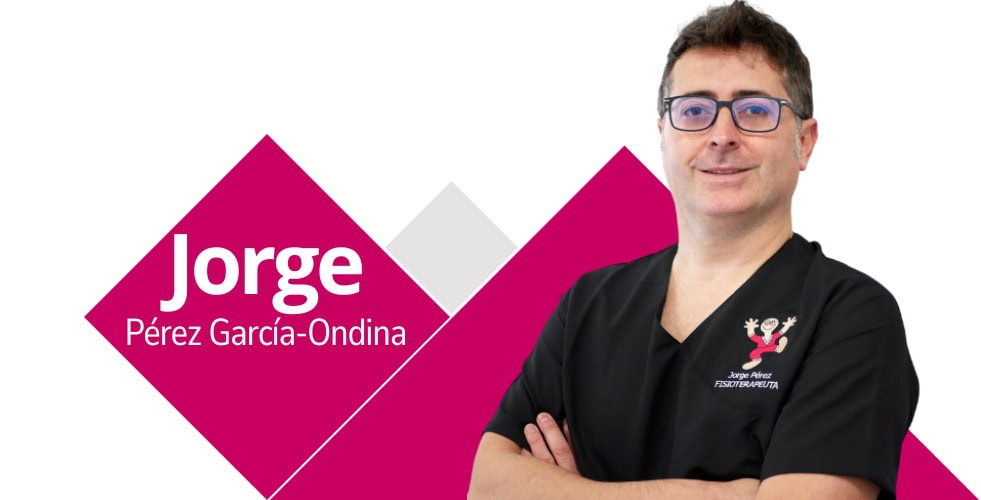 Jorge Pérez-Ondina, fisioterapeuta en Móstoles y director del Centro Pérez-Ondina